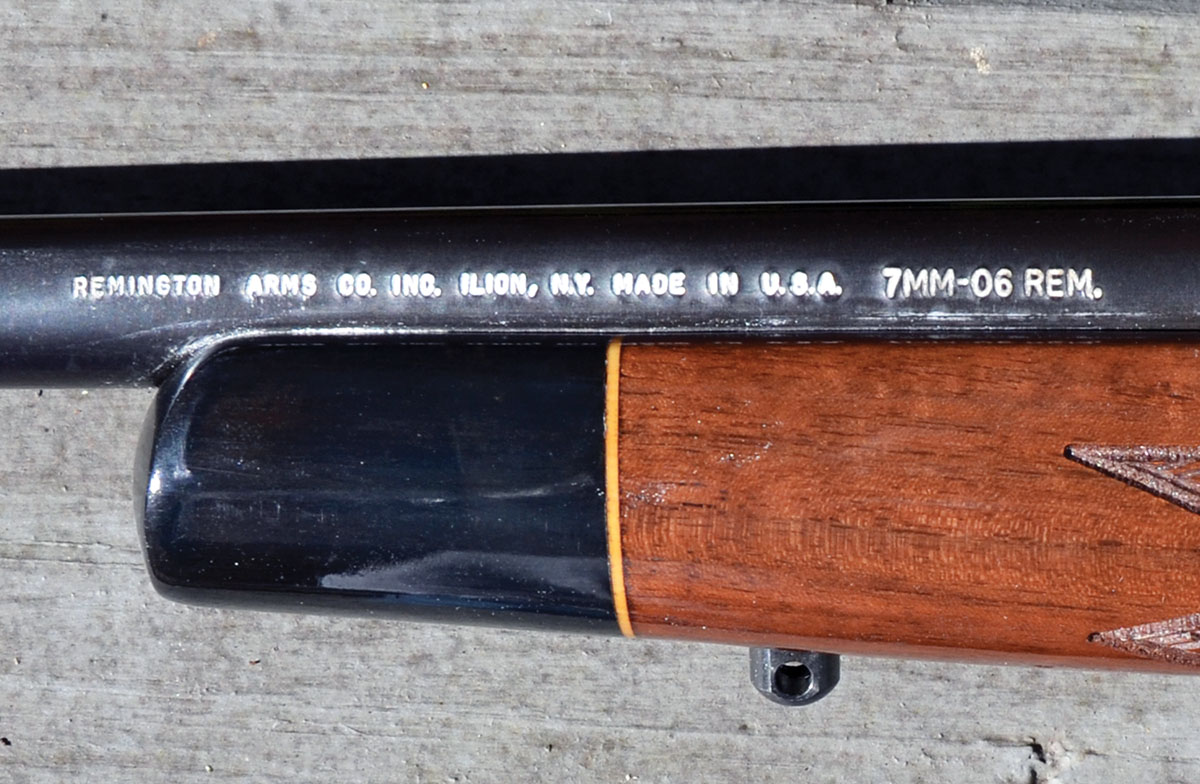 Upon deciding that a name change would revive the ailing 280 Remington, the company changed it to 7mm-06 in 1989 and  roll-marked the barrels of several rifles in 280 Remington accordingly. Quickly realizing the two cartridges were not the same, the name was changed to 7mm Express Remington and after a couple of years, changed back to 280 Remington.